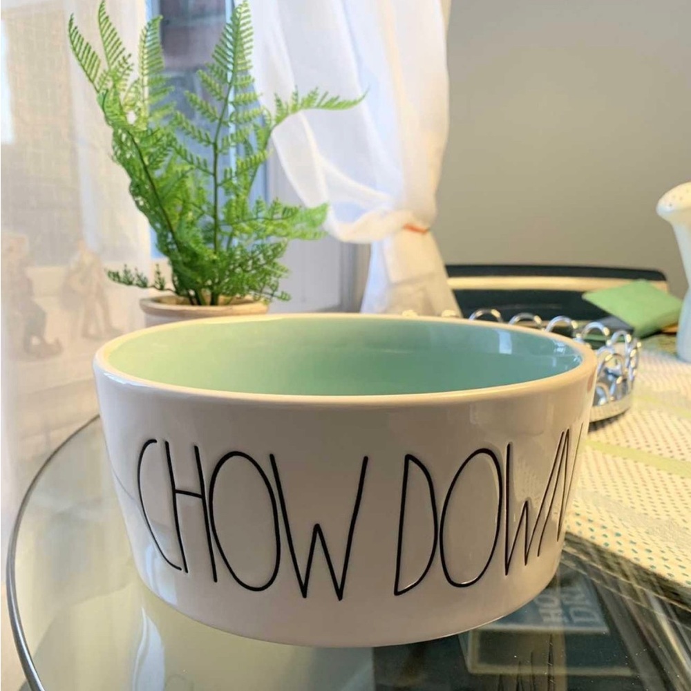 Rae Dunn Chow Down Dog Bowl